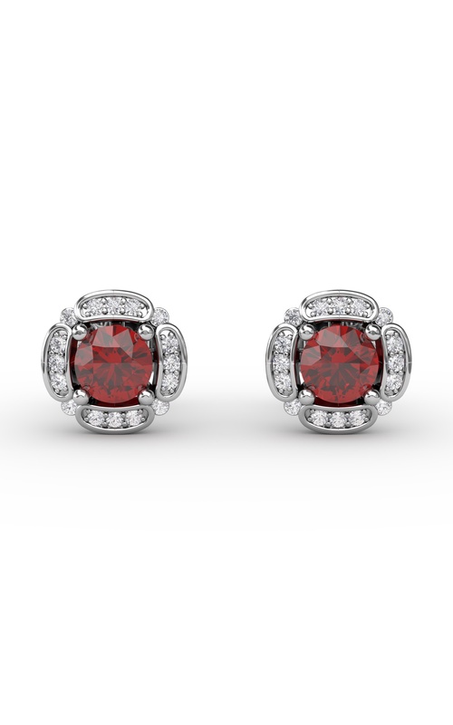 Fana Color Fashion Earring ER1570R-14kt-White