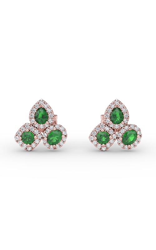 Fana Color Fine Jewelry Earring ER1679E-14kt-Rose
