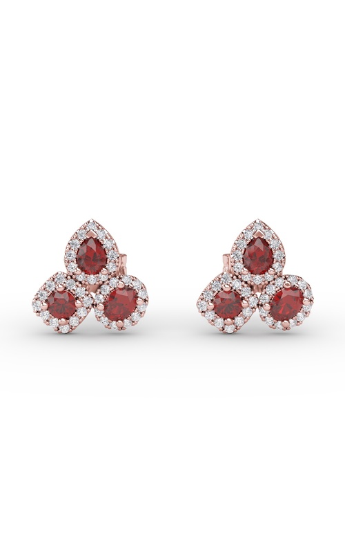 Fana Color Fine Jewelry Earring ER1679R-14kt-Rose