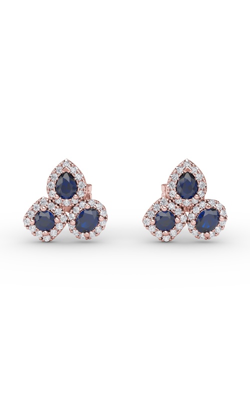 Fana Color Fine Jewelry Earring ER1679S-14kt-Rose