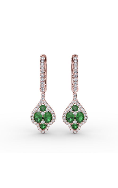 Fana Color Fine Jewelry Earring ER1740E-14kt-Rose