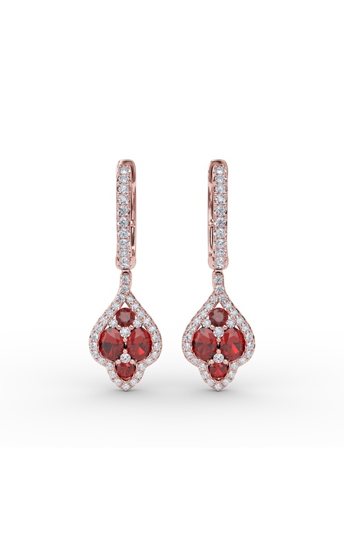 Fana Color Fine Jewelry Earring ER1740R-14kt-Rose