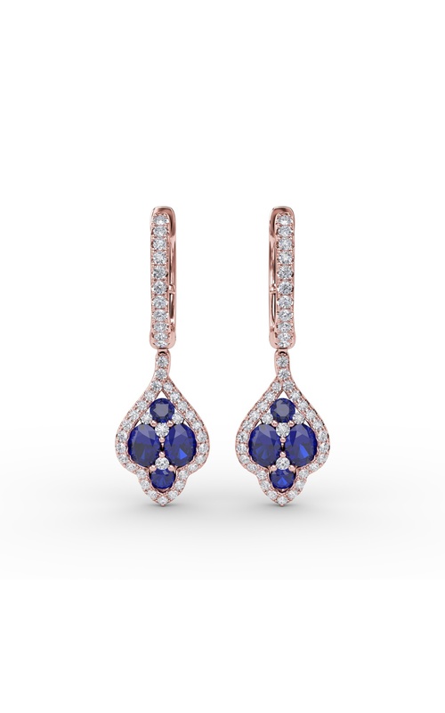 Fana Color Fine Jewelry Earring ER1740S-14kt-Rose