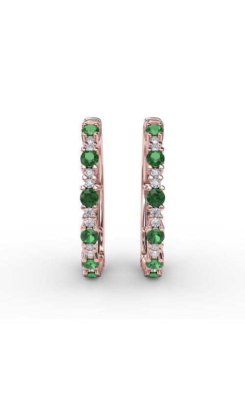 Fana Color Fine Jewelry Earrings ER1743E-14kt-Rose