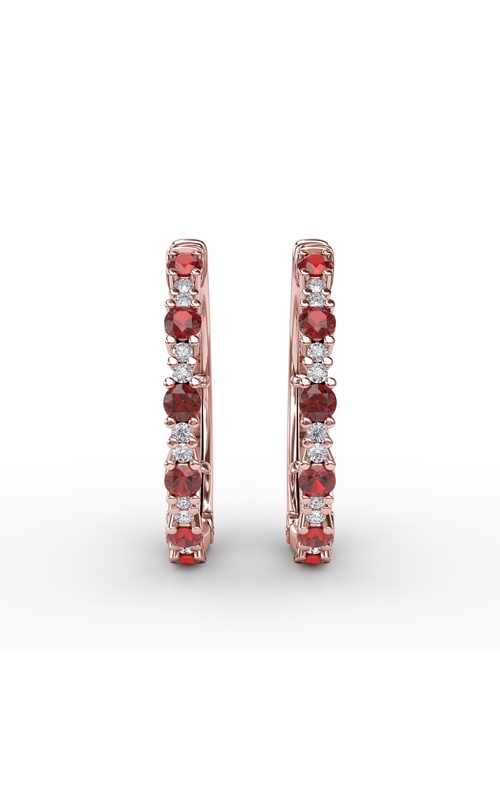 Fana Color Fine Jewelry Earrings ER1743R-14kt-Rose