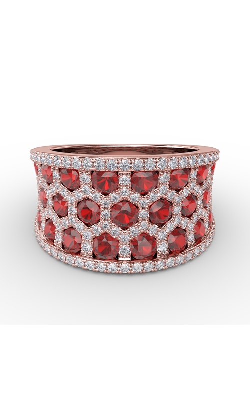 Fana Color Fine Jewelry Ring R1558R-14kt-Rose