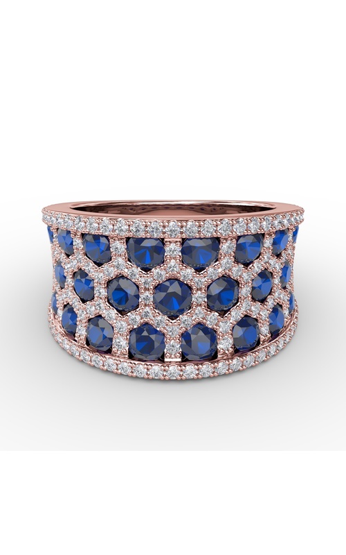 Fana Color Fine Jewelry Ring R1558S-14kt-Rose