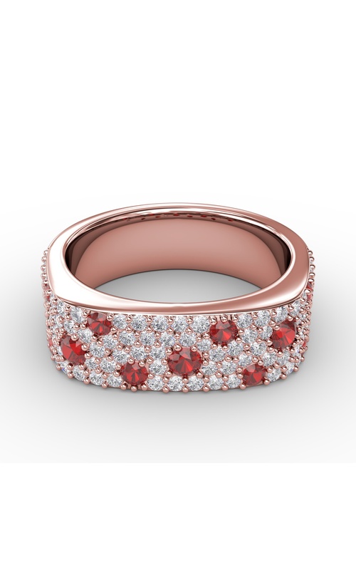 Fana Color Fine Jewelry Ring R1632R-14kt-Rose