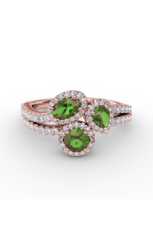 Fana Color Fine Jewelry Ring R1664E-14kt-Rose
