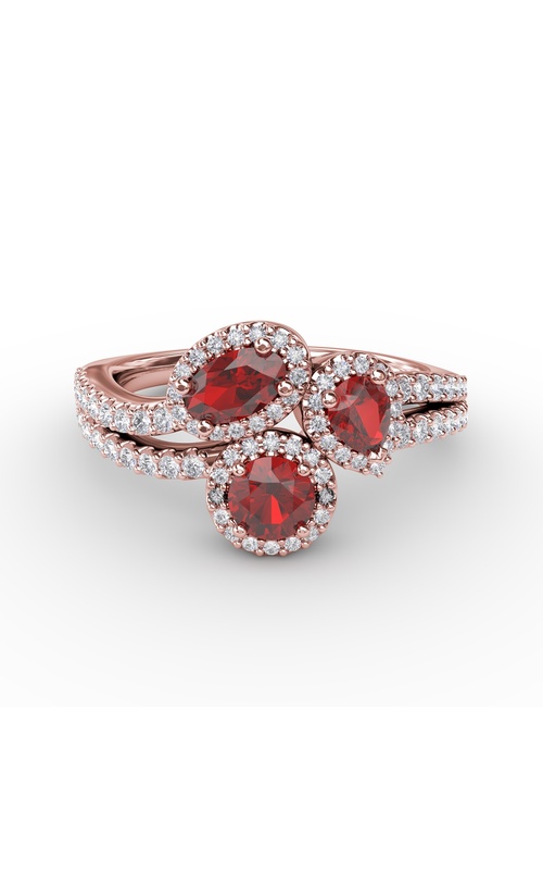 Fana Color Fine Jewelry Ring R1664R-14kt-Rose