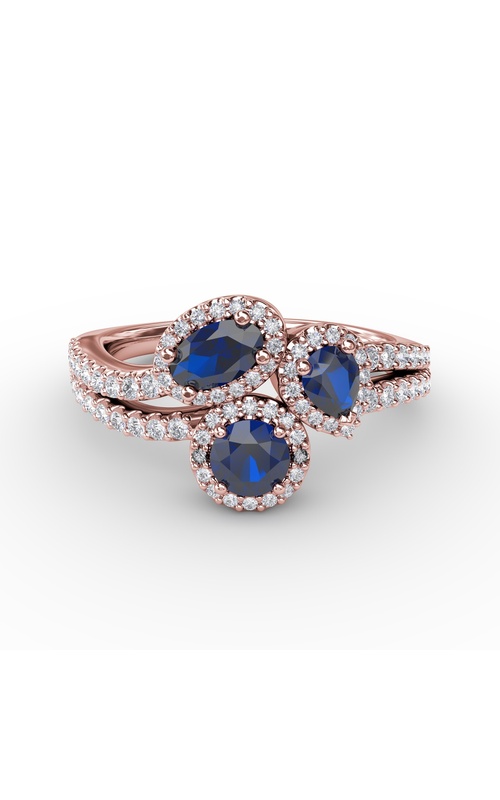 Fana Color Fine Jewelry Ring R1664S-14kt-Rose