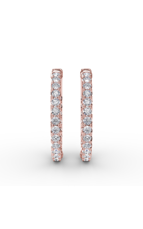 Fana Diamond Fashion Earrings ER4893-18kt-Rose Fana Diamond Fashion Earrings ER4893-18kt-Rose