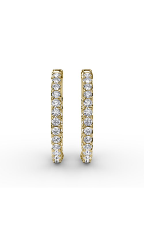 Fana Diamond Fashion Earrings ER4893-18kt-Yellow