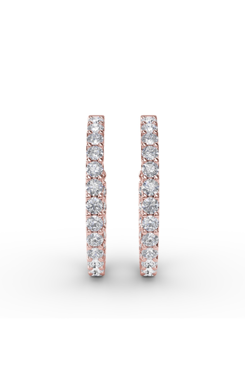 Fana Diamond Fashion Earrings ER4928-18kt-Rose Fana Diamond Fashion Earrings ER4928-18kt-Rose