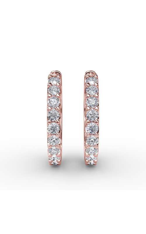 Fana Diamond Fashion Earrings ER4929-18kt-Rose