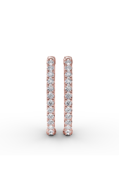 Fana Diamond Fashion Earrings ER4937-18kt-Rose