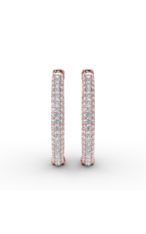 Fana Diamond Fashion Earrings ER4943-18kt-Rose