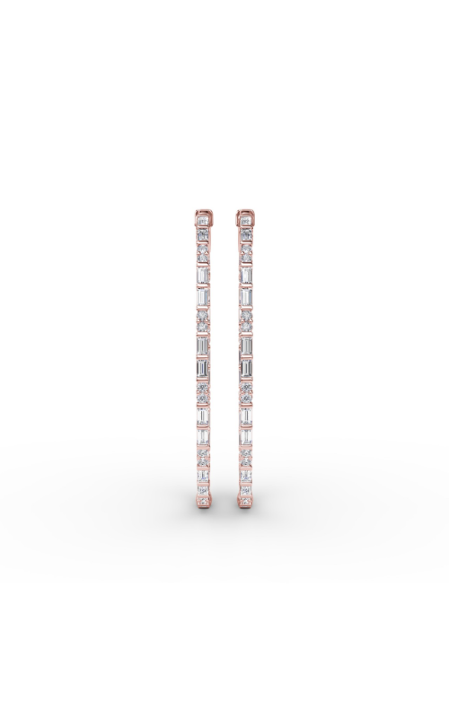 Fana Diamond Fashion Earrings ER4958-18kt-Rose