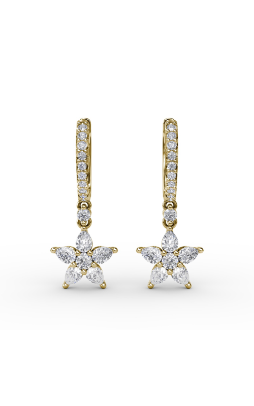 Fana Diamond Fashion Earrings ER4972-18kt-Yellow