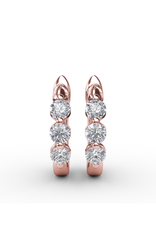 Fana Diamond Fashion Earrings ER5015-18kt-Rose