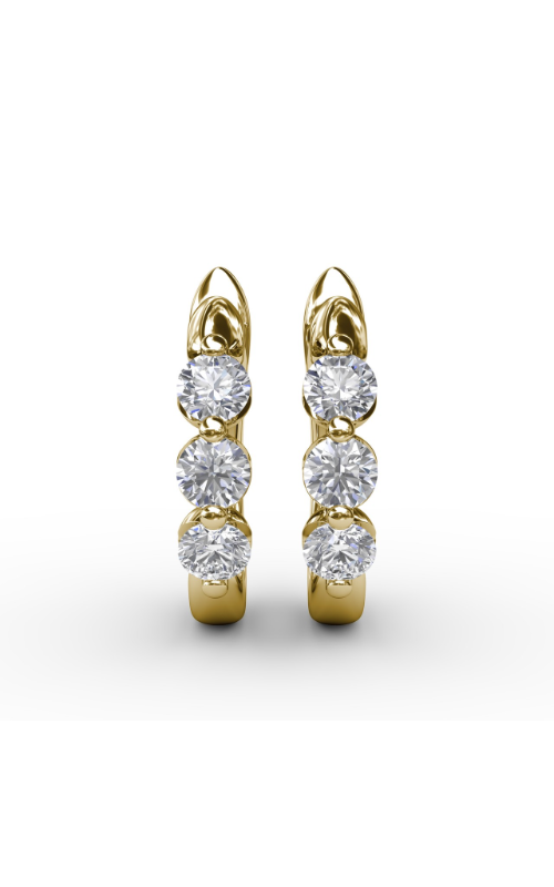 Fana Diamond Fashion Earrings ER5015-18kt-Yellow