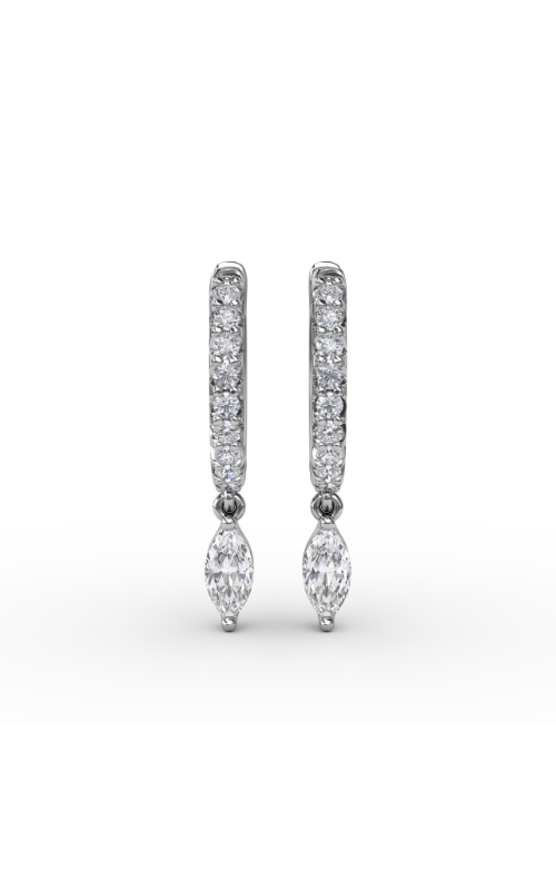 Fana Diamond Fashion Earrings ER5068-18kt-White