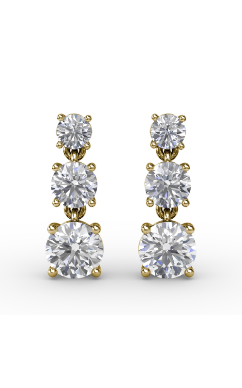 Fana Diamond Fashion Earrings ER5134-18kt-Yellow Fana Diamond Fashion Earrings ER5134-18kt-Yellow