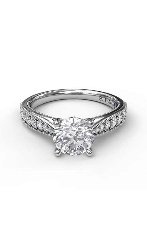 Fana Classic Engagement Ring S3053-14kt-White