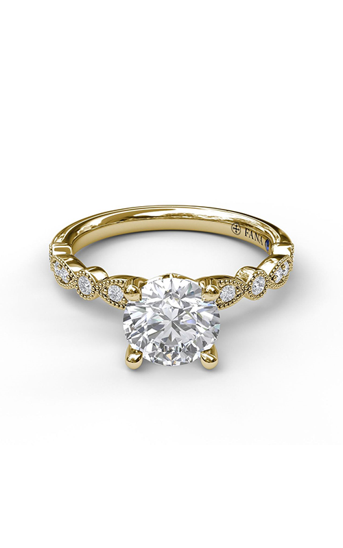 Fana Classic Engagement Ring S3040-14kt-Yellow