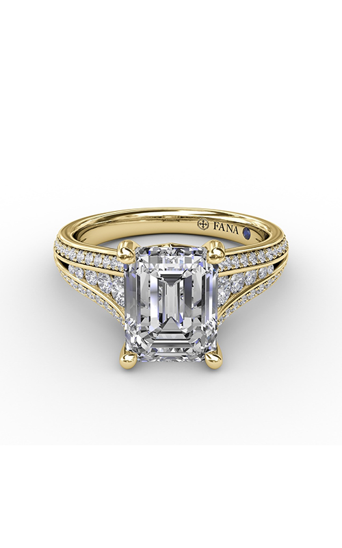 Fana Classic Engagement Ring S3272-18kt-Yellow