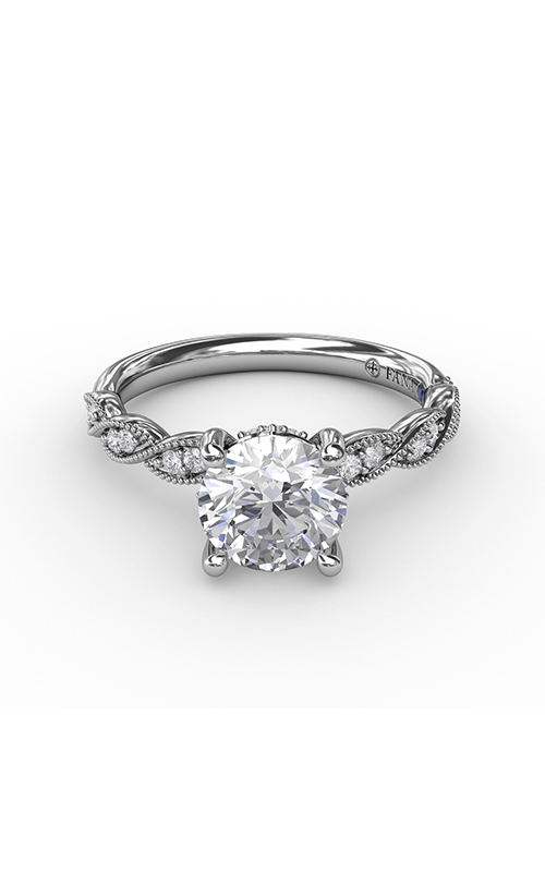 Fana Classic Engagement Ring S3248-18kt-White