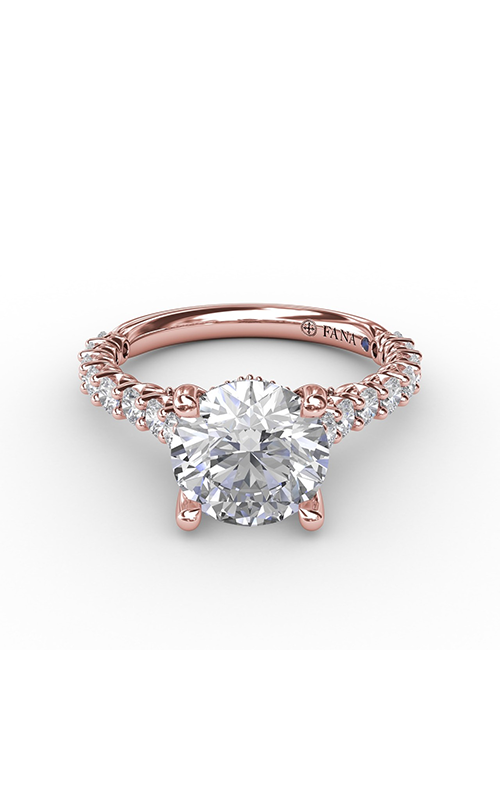 Fana Classic Engagement Ring S3219-14kt-Rose