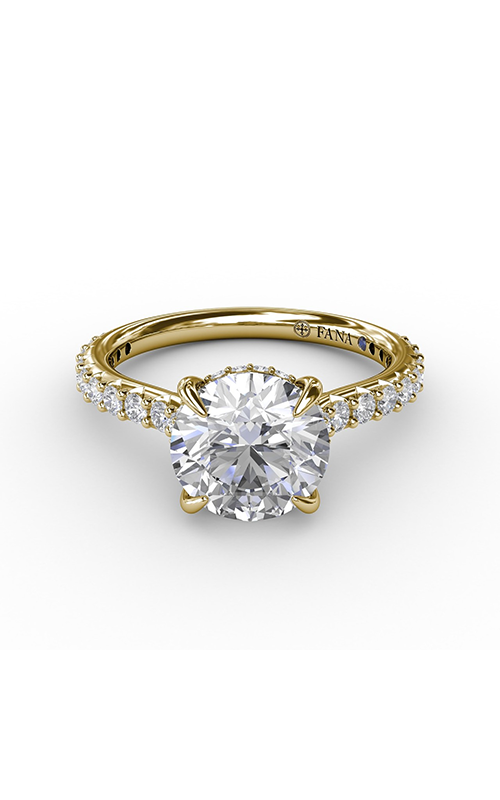 Fana Classic Engagement Ring S3240-14kt-Yellow Fana Classic Engagement Ring S3240-14kt-Yellow