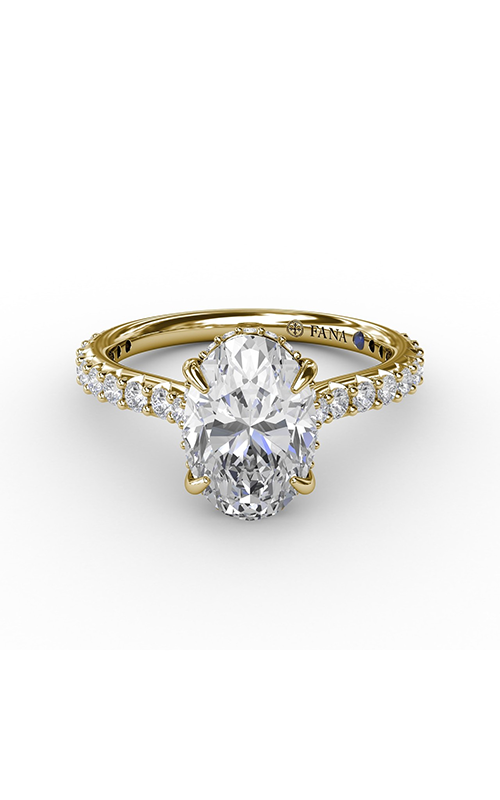Fana Classic Engagement Ring S3241-14kt-Yellow Fana Classic Engagement Ring S3241-14kt-Yellow