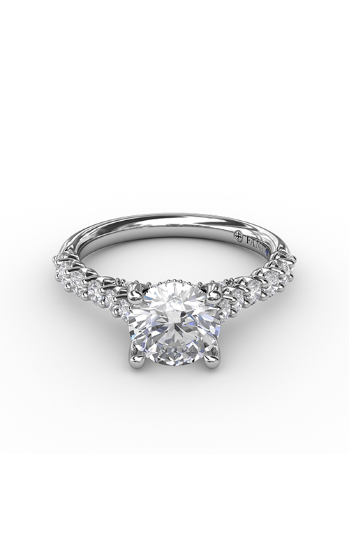 Fana Classic Engagement Ring S3216-Platinum