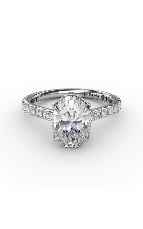 Fana Classic Engagement Ring S3241-Platinum