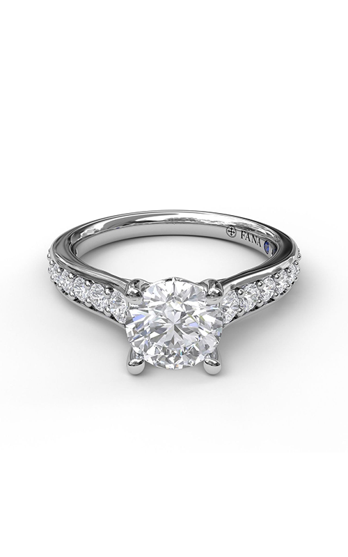 Fana Classic Engagement Ring S3531-18kt-White