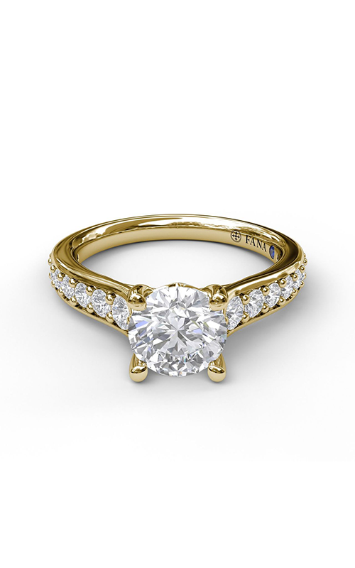 Fana Classic Engagement Ring S3531-14kt-Yellow