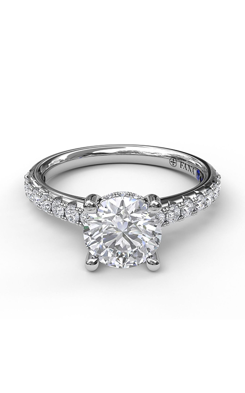 Fana Classic Engagement Ring S3410-Platinum