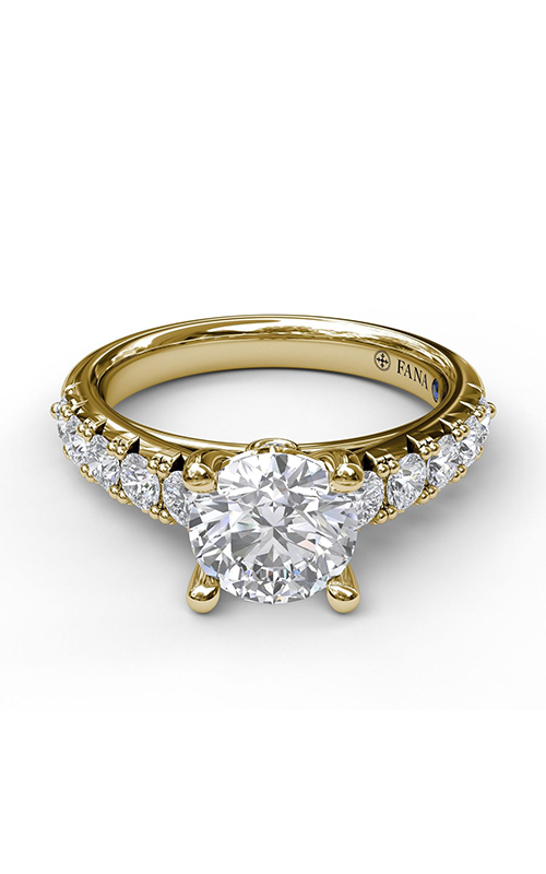 Fana Classic Engagement Ring S3684-14kt-Yellow