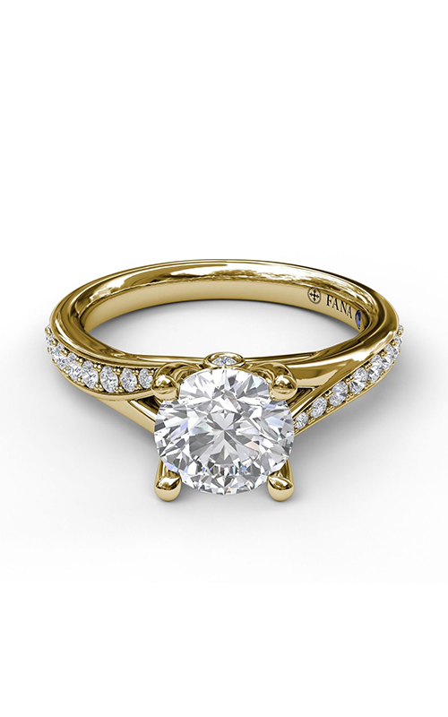 Fana Classic Engagement Ring S3593-14kt-Yellow