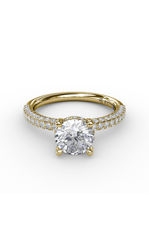 Fana Classic Engagement Ring S3146-14kt-Yellow