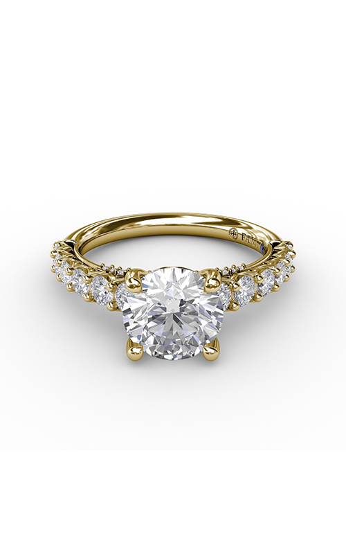 Fana Classic Engagement Ring S3178-14kt-Yellow