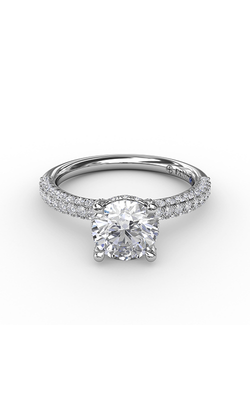 Fana Classic Engagement Ring S3146-18kt-White