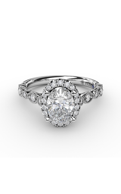 Fana Classic Engagement Ring S3065-Platinum