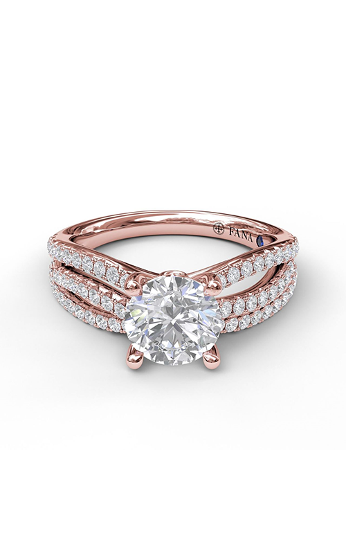 Fana Classic Engagement Ring S3074-18kt-Rose