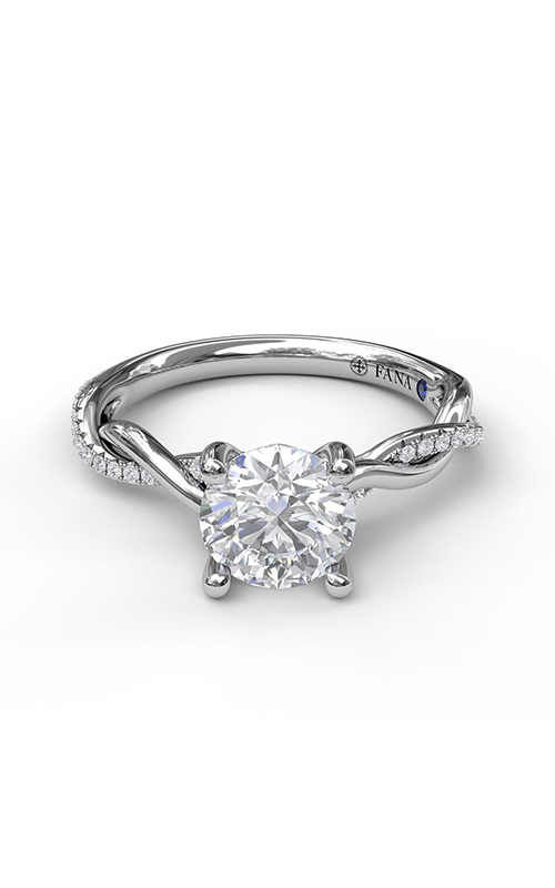 Fana Classic Engagement Ring S3076-18kt-White
