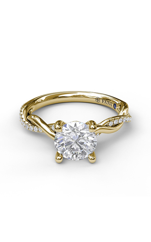 Fana Classic Engagement Ring S3076-18kt-Yellow