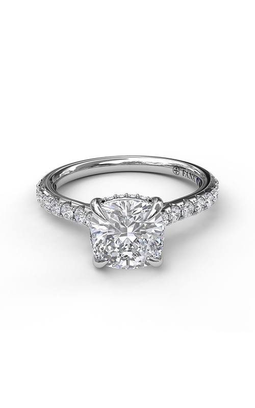 Fana Classic Engagement Ring S3026-14kt-White