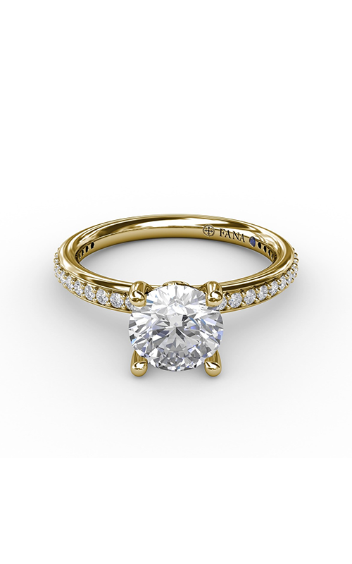 Fana Classic Engagement Ring S3206-14kt-Yellow